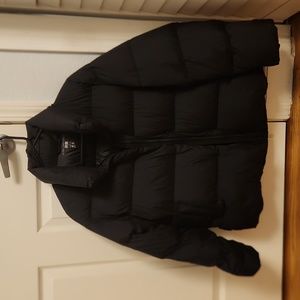 Uniqlo oversized ultra light down jacket, women size XS, color black